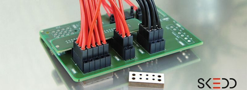 SKEDD: Beispiel für eine Wire-to-Board-Verbindung