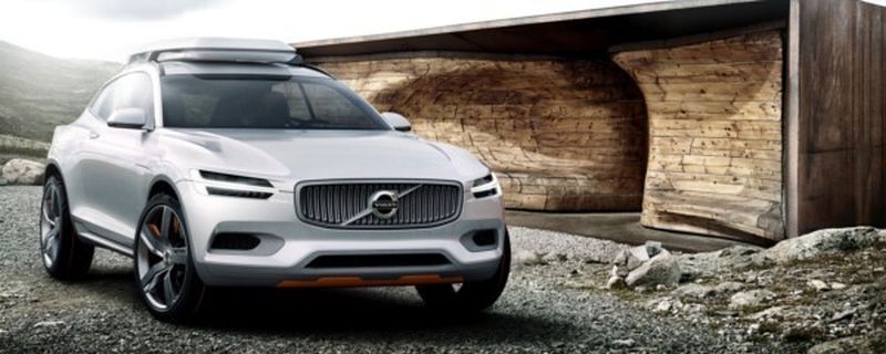 Volvos zweites Konzeptfahrzeug bildet die Designzukunft der Marke vor allem bei der Front ab.