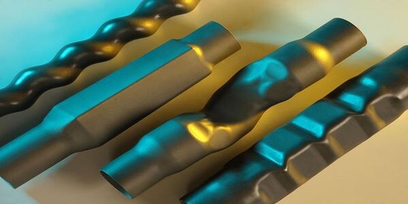 Das Fraunhofer-Institut für Werkzeugmaschinen und Umformtechnik IWU und die Salzgitter Hydroforming GmbH haben gemeinsam und erfolgreich an der Prozesskettenverkürzung und Energieeinsparung bei der Warmumformung von Edelstahl geforscht.