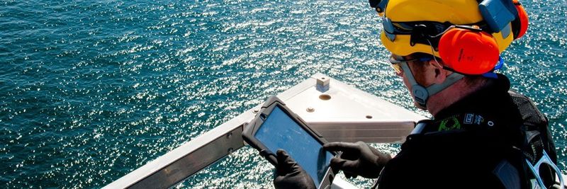 Ein automatisiertes Brandmelde- und Löschsystem sorgt bei Offshore-Windkraftanlagen für mehr Sicherheit.