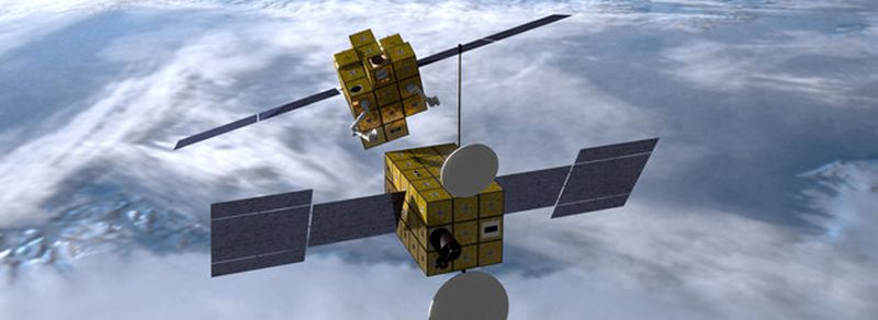 Computergraphische Darstellung einer möglichen künftigen iBOSS-Mission
