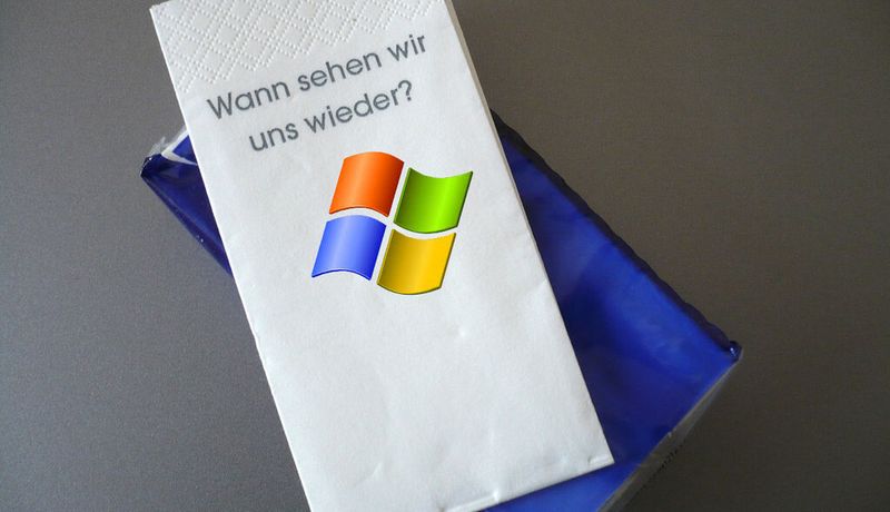Es soll Firmen geben, die den Abschied von Windows XP bedauern, das erste stabile Betriebssystem aus dem Hause Microsoft.