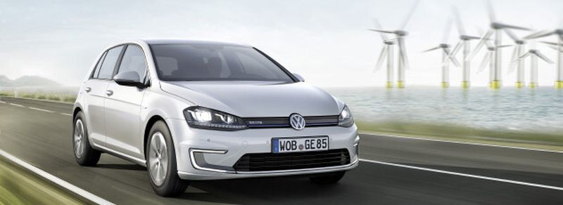 Der neue e-Golf mit rein elektrischem Antrieb: kann ab sofort bestellt werden