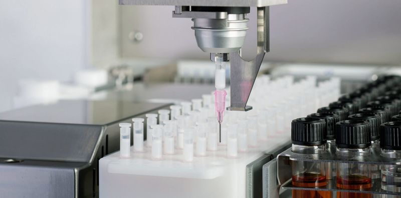 Abb. 1: Das neue Robotik-Gerät Freestyle übernimmt Anreicherung, Waschen, Elution und Online-Injektion der Proben zur HPLC-FLD-Messung.