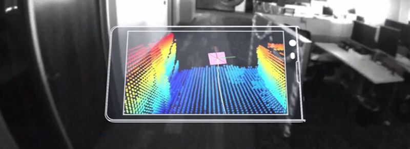 Tango erfasst seine Umgebung und verwandelt sie in ein 3-D-Modell