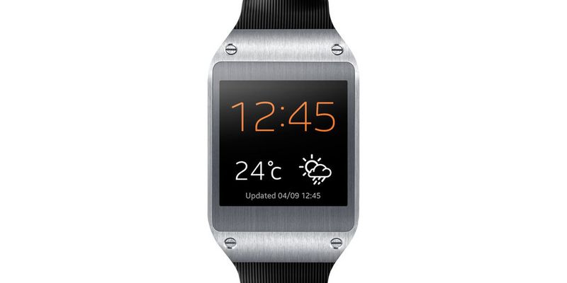 Galaxy Gear, eine Smartwatch von Samsung für Apps und Schnappschüsse vom Handgelenk.