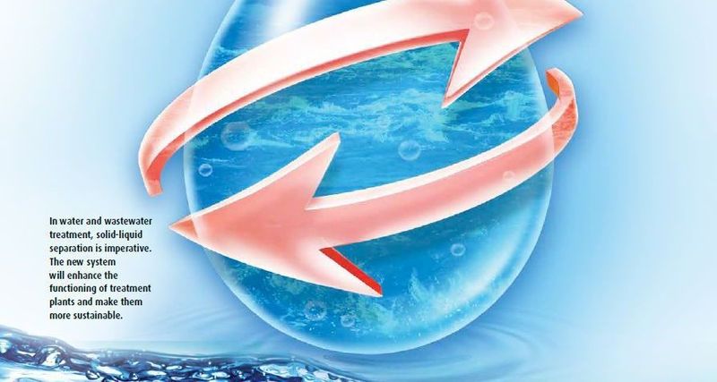 In water and wastewater treatment, solid-liquid separation is imperative. The new system will enhance the functioning of treatment plants and make them more sustainable.