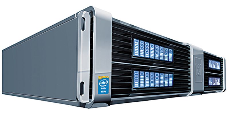 Der dedizierte Server X4i , mit einem Intel Xeon E3-1270 V3- Prozessor der neuesten Generation bestückt und 30 Prozent schneller als das Vorgänger-Modell.