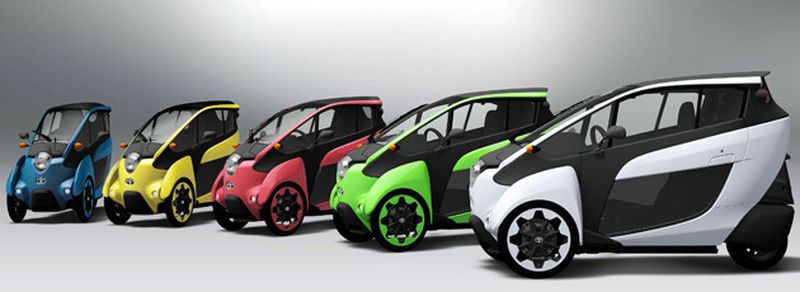 Der Toyota i-Road: Seit einigen Tagen ist der kompakte Elektroflitzer auf den Straßen von Toyota City in Japan unterwegs