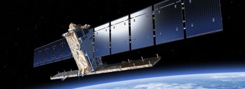 Startet heute ins All: Sentinel 1A, der erste von sechs Satelliten des Copernicus-Programms