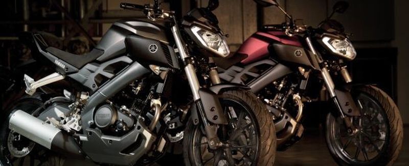 Die neue MT-125 gibt es in drei Farbvarianten.