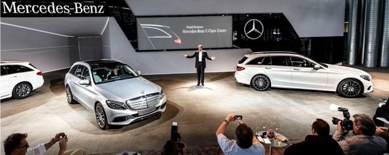 Weltpremiere der Mercedes-Benz C-Klasse T-Modell im Werk Bremen.