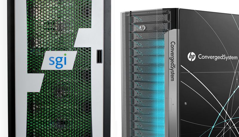 HP und SGI haben neue Systeme für SAP HANA vorgestellt.