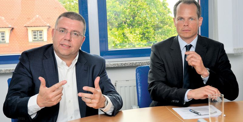 David Martinez, CEO von Infinigate (l.), und Andreas Bechtold, Geschäftsführer Deutschland, arbeiten seit 2003 im Führungsteam des VADs zusammen.
