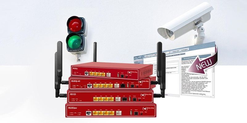Die Router Bintec RS123 und RS353 können auch als WLAN-Controller eingesetzt werden.