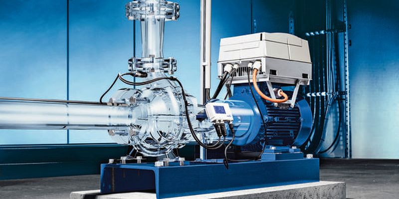 Mit seinem Energieeffizienzkonzept Fluid Future durchleuchtet KSB komplette Pumpensysteme.