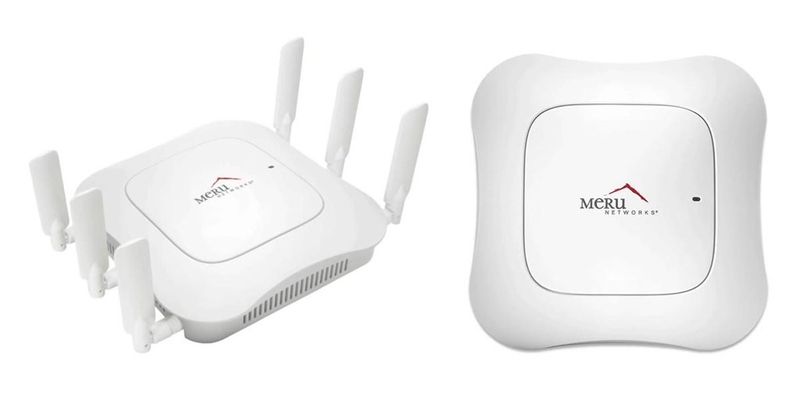 Der Access Point Meru AP832 ist mit und ohne externe Antennen verfügbar.