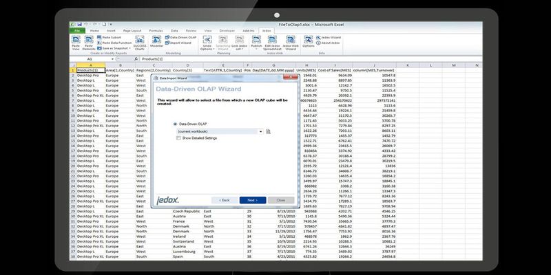 Jedox 5.1 bereitet Excel-Daten abteilungsübergreifend auf mit einfacher Modellierung, Spreadsheet-Oberfläche im Web zur Erstellung von Dashboards und Analysen sowie Integrations- und Administrationsfunktionalität.