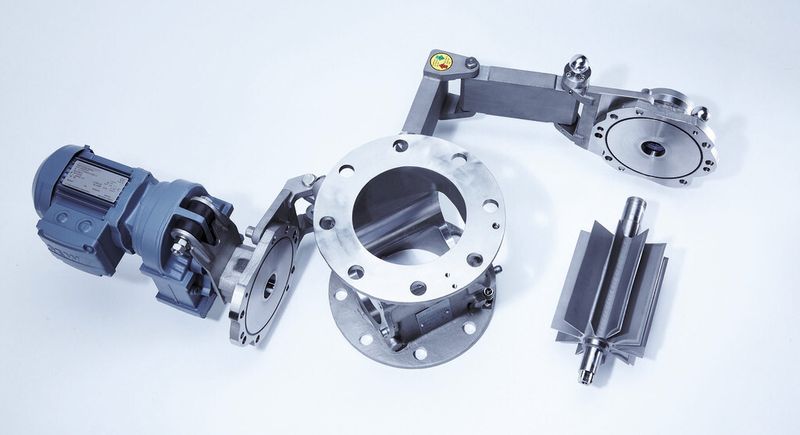 Fig. 1: Easily dismantled discharge valve type ZRD (hygienic version)