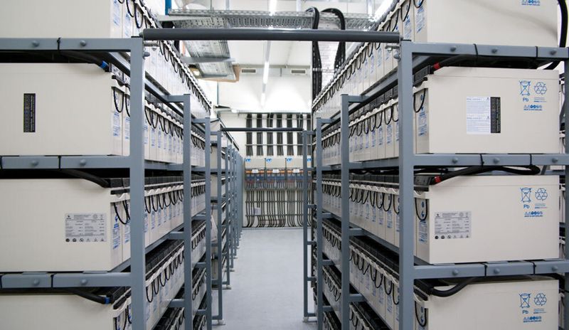 Im Tier-3-Rechenzentrum von Pro-IO; jede Menge Infrastruktur sichert die Verfügbarkeit ab.