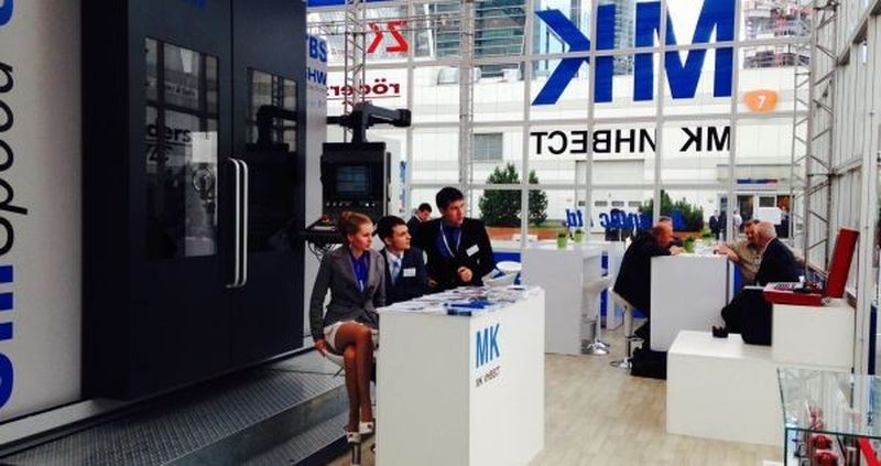 Auf der Metallbearbeitungsmesse Metalloobrabotka in Moskau war SHW Werkzeugmaschinen Unispeed 5 als Ausstellungsmaschine vertreten.