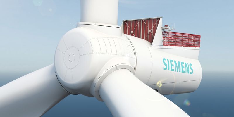 6 MW Leistung und 154 m Rotor. Trotzdem ist der Off-Shore-Gigant ein gutes Drittel leichter als andere Turbinen.