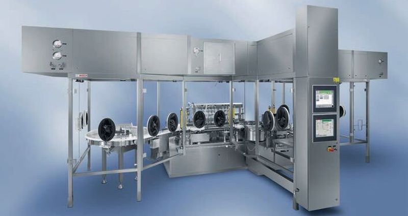 FLC Series machinery for handling vials from