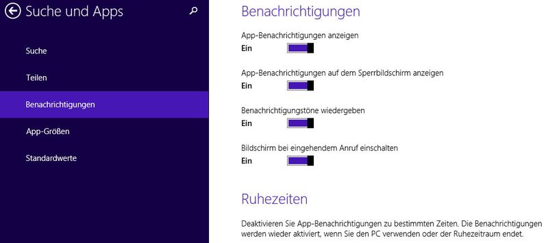 Unternehmen können von verschiedenen neuen Gruppenrichtlinien profitieren, beispielsweise zur Steuerung von Windows 8.1-Apps, oder zur Anpassung des Startbildschirms.