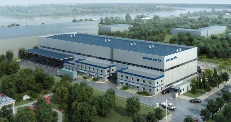 Schuler baut bis Mitte 2015 in Tianjin (China) ein neues Vorführzentrum, das mit moderner Pressen-Technologie ausgestattet ist.