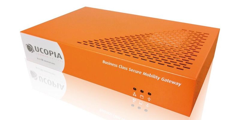 Die Ucopia-Gateways Advance und die hier abgebildete Variante Express sollen auch in der Version 5.0 als Virtual- und Hardware-Appliance verfügbar sein.