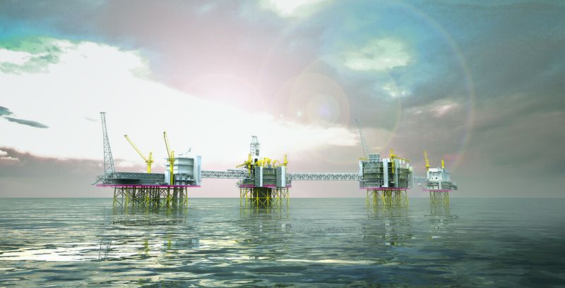 The Johan Sverdrup field is located in the Utsira High area in a mature part of the Norwegian North Sea, 140 kilometers west of Stavanger