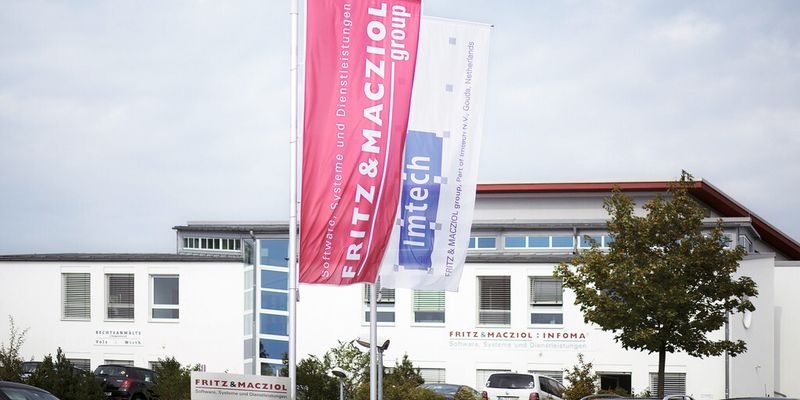 Noch weht die Imtech-Fahne vor dem Firmengebäude in Ulm.