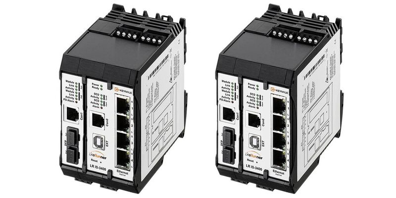 Die Linerunner-IS-34xx-Geräte unterstützen sowohl TCP/IP-basierende als auch serielle Daten.