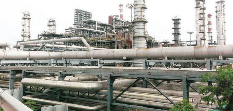 The process units at the Mangalore Refinery and Petrochemicals facility