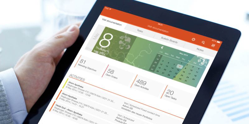 CRM.pad 2.0 soll mobile Vertriebsmitarbeiter mit verbessertem Design und zusätzlichen Funktionen überzeugen.