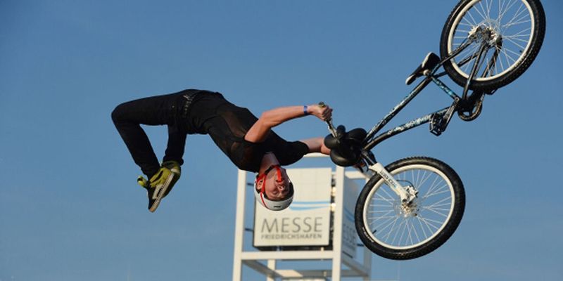 Die europäische Fahrradbranche machte Lüftsprünge in Friedrichshafen