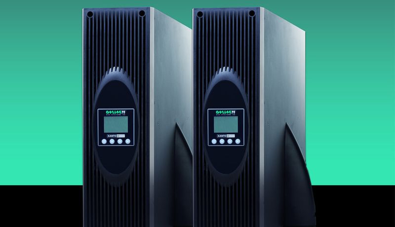 Die Xanto-S-6000-Serie von Online USV beherrscht den Parallelbetrieb serienmäßig.