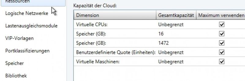 Clouds mit SCVMM 2012 R2