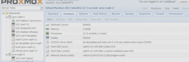 Proxmox VE 3.3