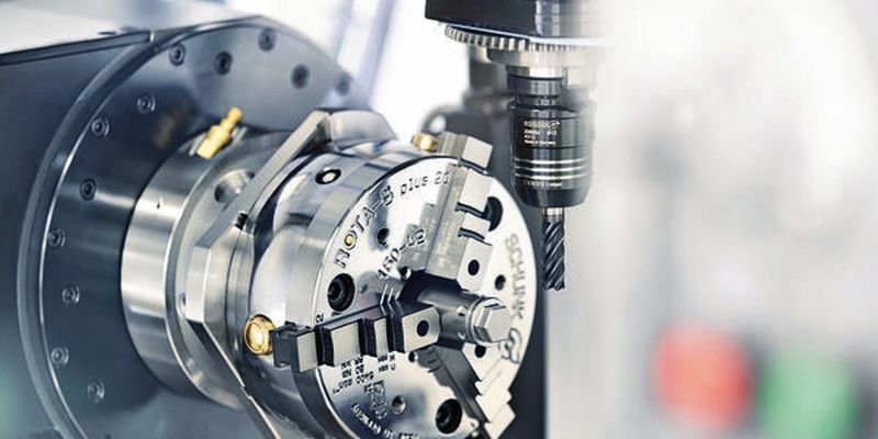 Handspannfutter mit Backenschnellwechsel-System Rota-S plus für optimale Ergebnisse beim Spannen von Werkstücken, besonders auf zyklengesteuerten Drehmaschinen.