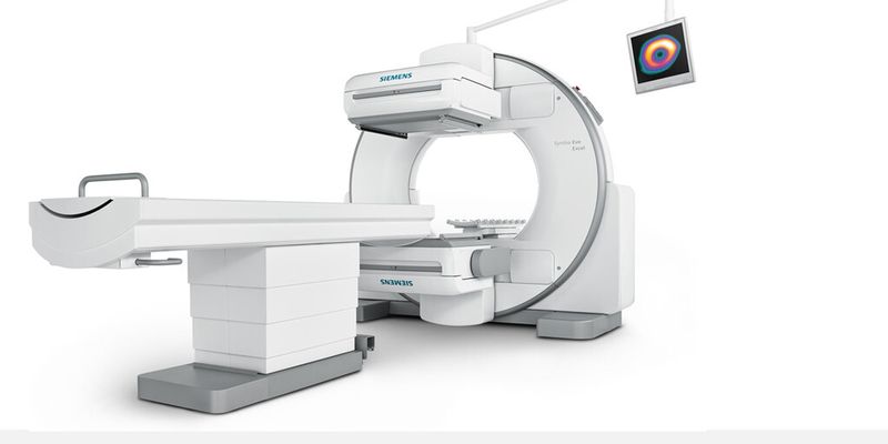 Symbia Evo Excel kombiniert eine SPECT Bildauflösung und Detektorempfindlichkeit mit einem sehr kleinen Raumbedarf