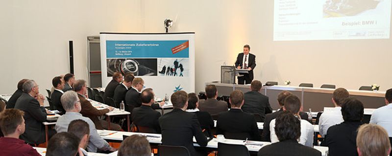 Innovative Konzepte im Umgang mit Ressourcen standen im Mittelpunkt des Leichtbau Forum der 8. Internationalen Zuliefererbörse am 16. Oktober in Wolfsburg.