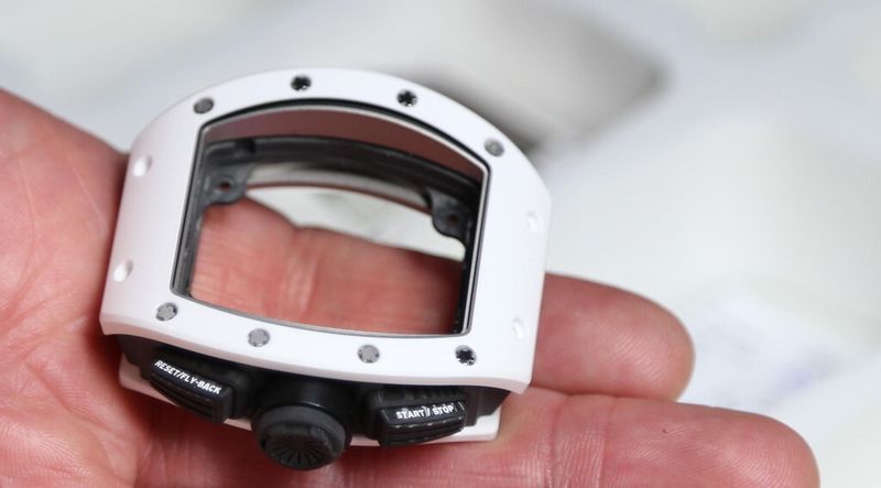 Boîtier de la marque Richard Mille manufacturé par Proart Prototypes SA.