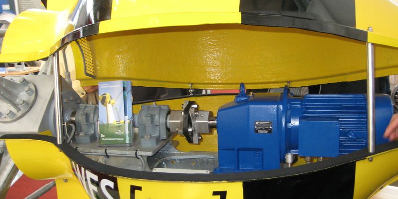 Der Generator von Johannes Hübner Giessen wurde speziell für eine hohe Energieausbeute der Wespe angepasst.