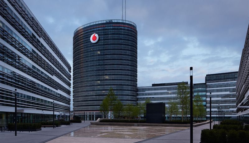 Die Vodafone-Gebaäude in Düsseldorf