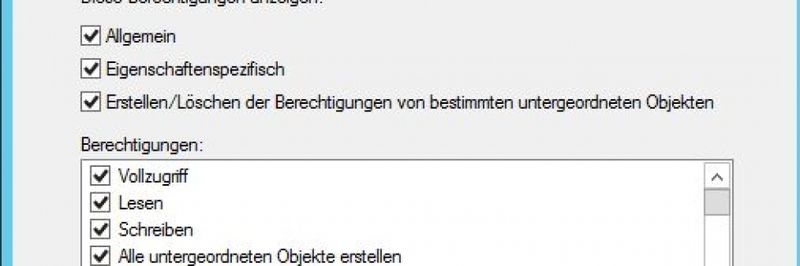 Active Directory für Domäne vorbereiten
