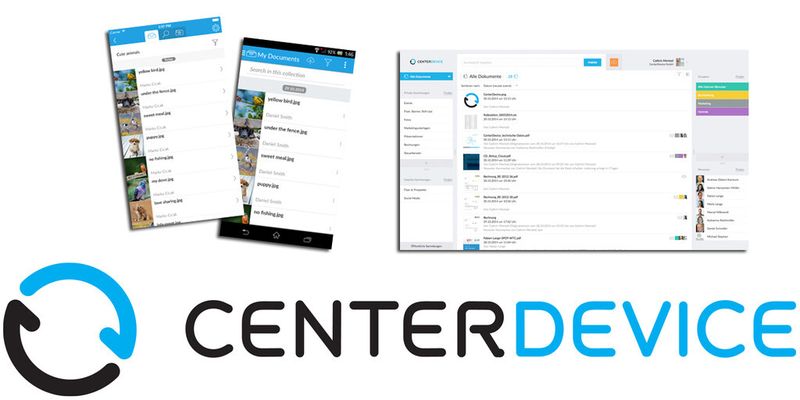 CenterDevice funktioniert plattformübergreifend im Browser. Dedizierte Clients gibt es für Windows, OS X, Android und iOS.