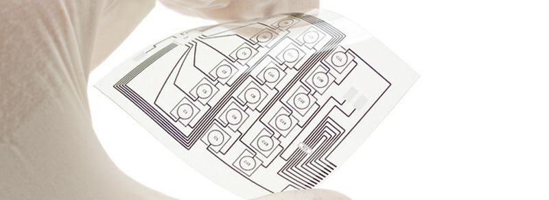 Gedruckte Schaltungen und flexible Leiterbahnen können mit Nanosilber realisiert werden