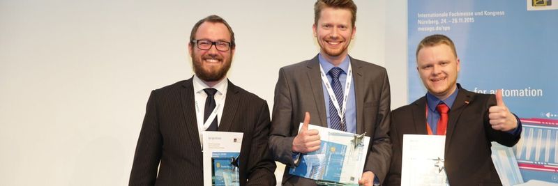 Den ersten Platz belegte Torben Jonsky von Lenze, darauf folgen Jan Klöck, Technische Universität Braunschweig und Markus Birkhold, ISW Universität Stuttgart.
