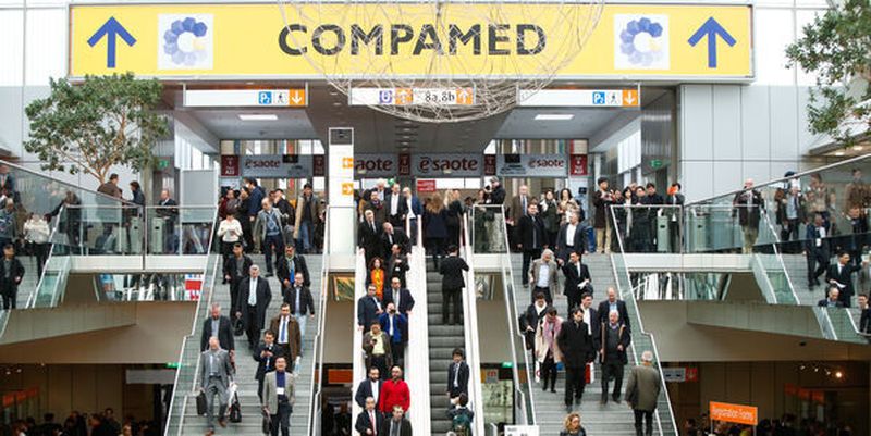 Platzhirsch unter den Branchenmessen für Medizintechnikhersteller: Die Compamed in Düsseldorf.